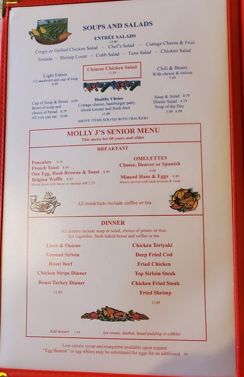Molly J's Menu - Image 3